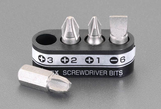 4本組/19mm + - ショートビット
