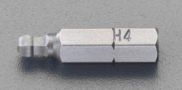 6.0x25mm Ball Hexagon ドライバービット