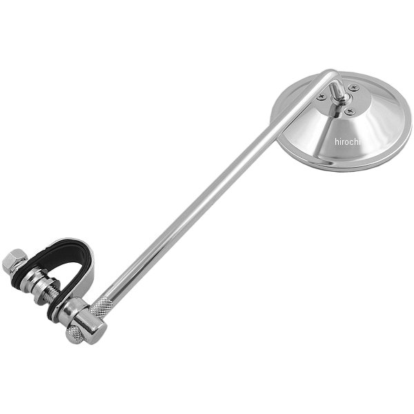 ミラー ラウンド ハーレー 10インチ クランプ式 (1個売り)