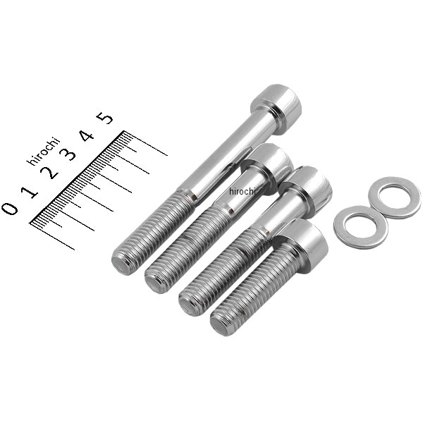 ガードナーウェスコット ボルトキット フロント キャリパー 08年-17年 Twin Cam ポリッシュ