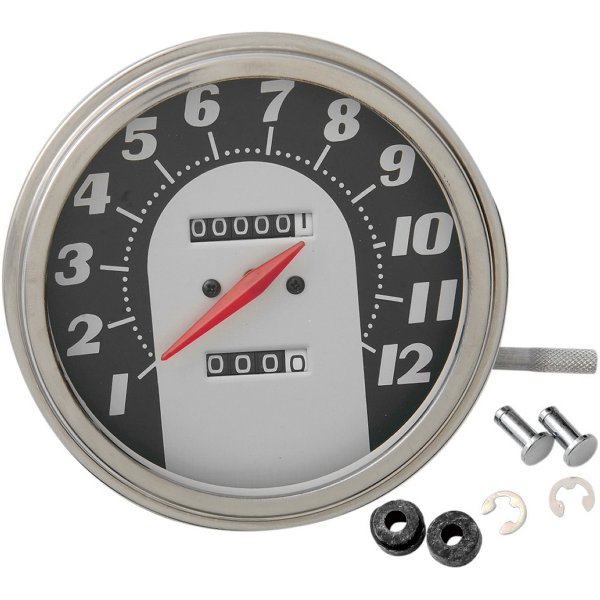 スピードメーター(マイル表示) 5インチ 1:1 ダッシュマウント 62年-67年 フェイス