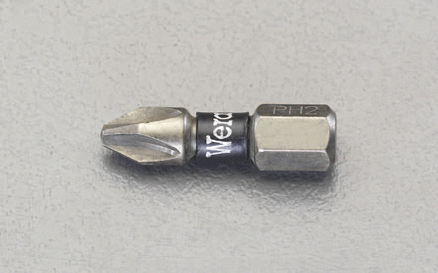 #2x25mm + ドライバービット(ダイヤコート インパクト用)