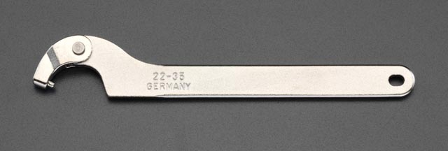 95-155mm/6.0 自在フックレンチ(ピン型)