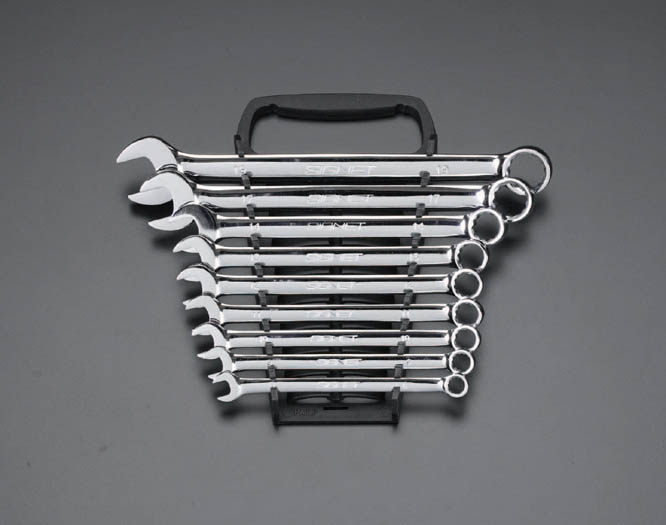 9本組 (メトリックサイズ)片目片口スパナ