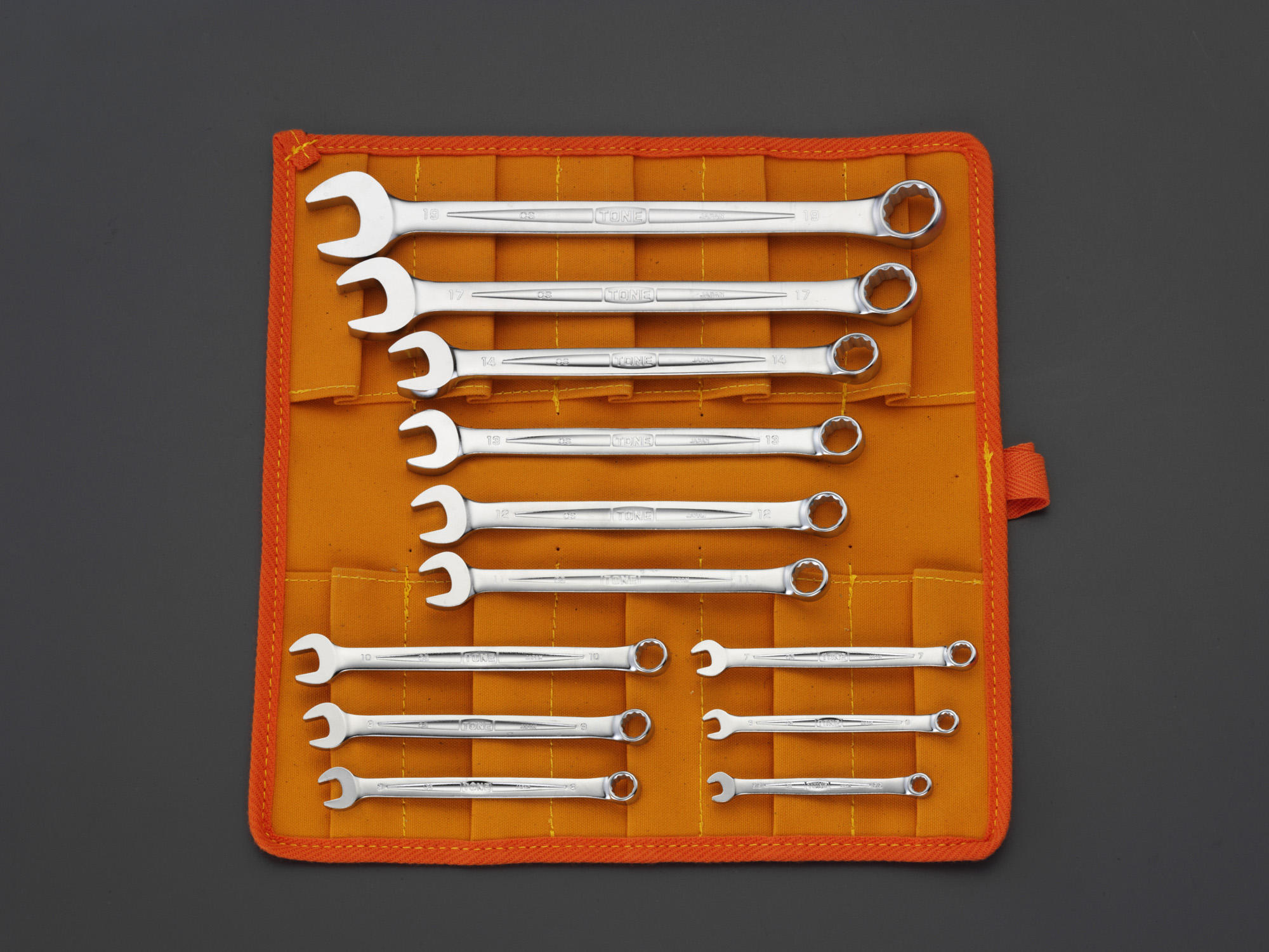 12本組 片目片口スパナ