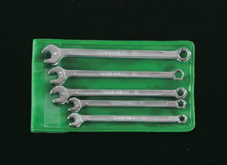 5本組 ミニ片目片口スパナ