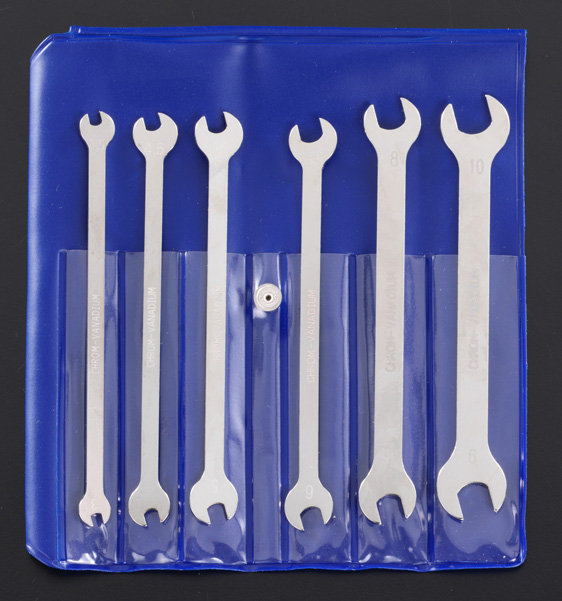 6本組 両口スパナ(薄型)