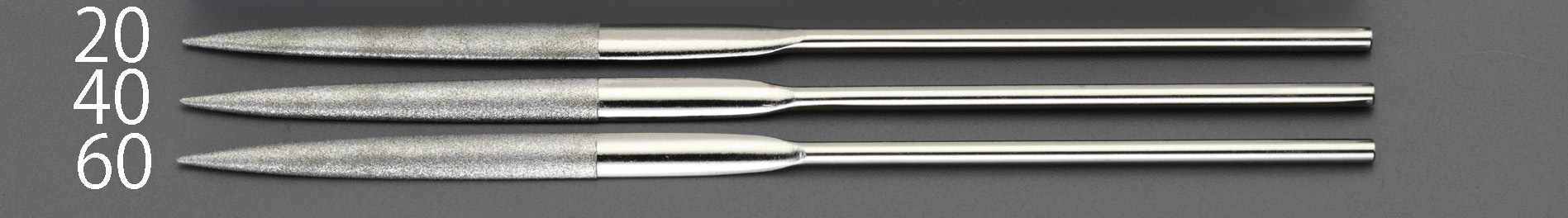 200mm/#200 ダイヤモンドやすり 精密・半丸