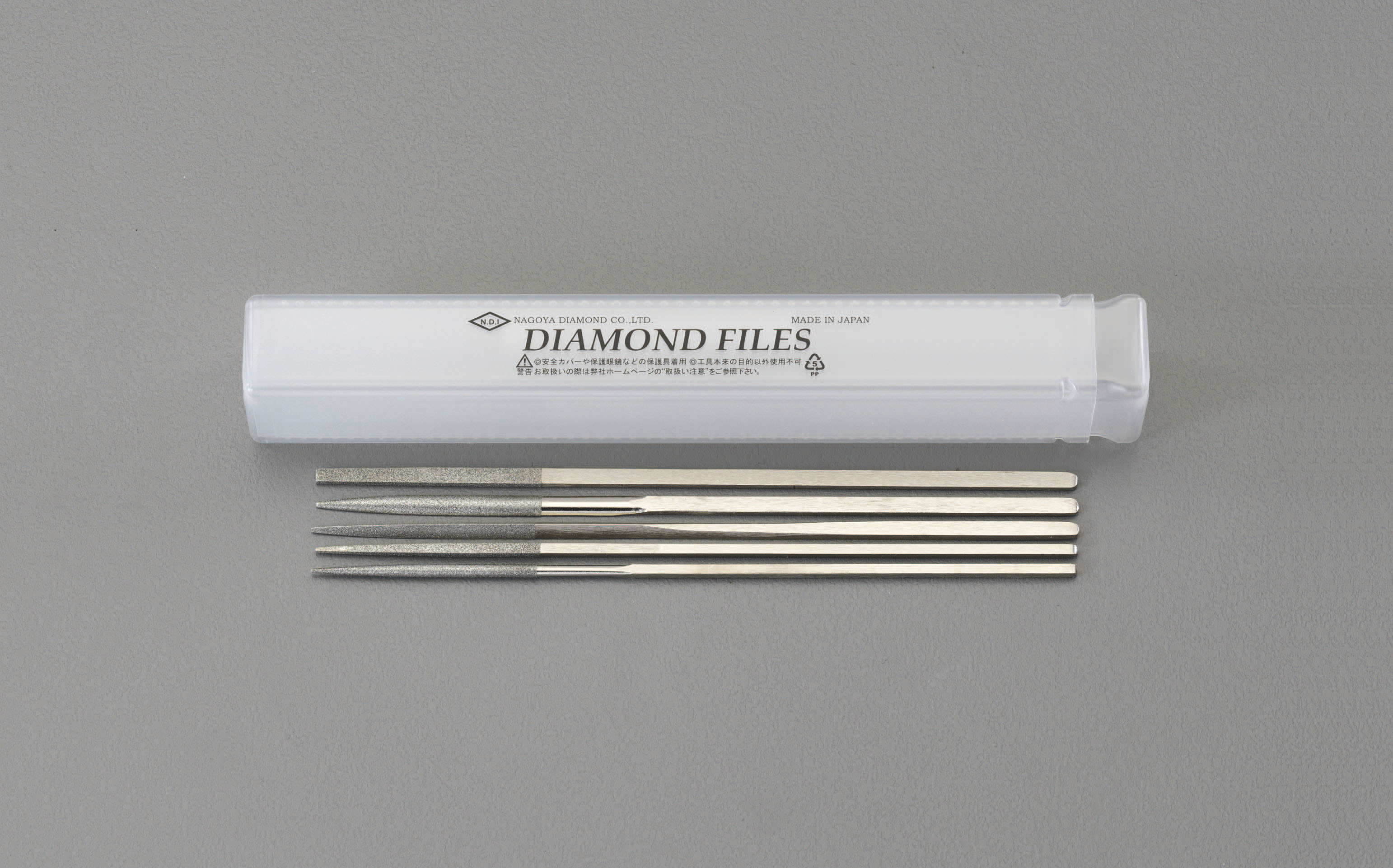 170mm/#150 ダイヤモンドやすり ５種・５本組