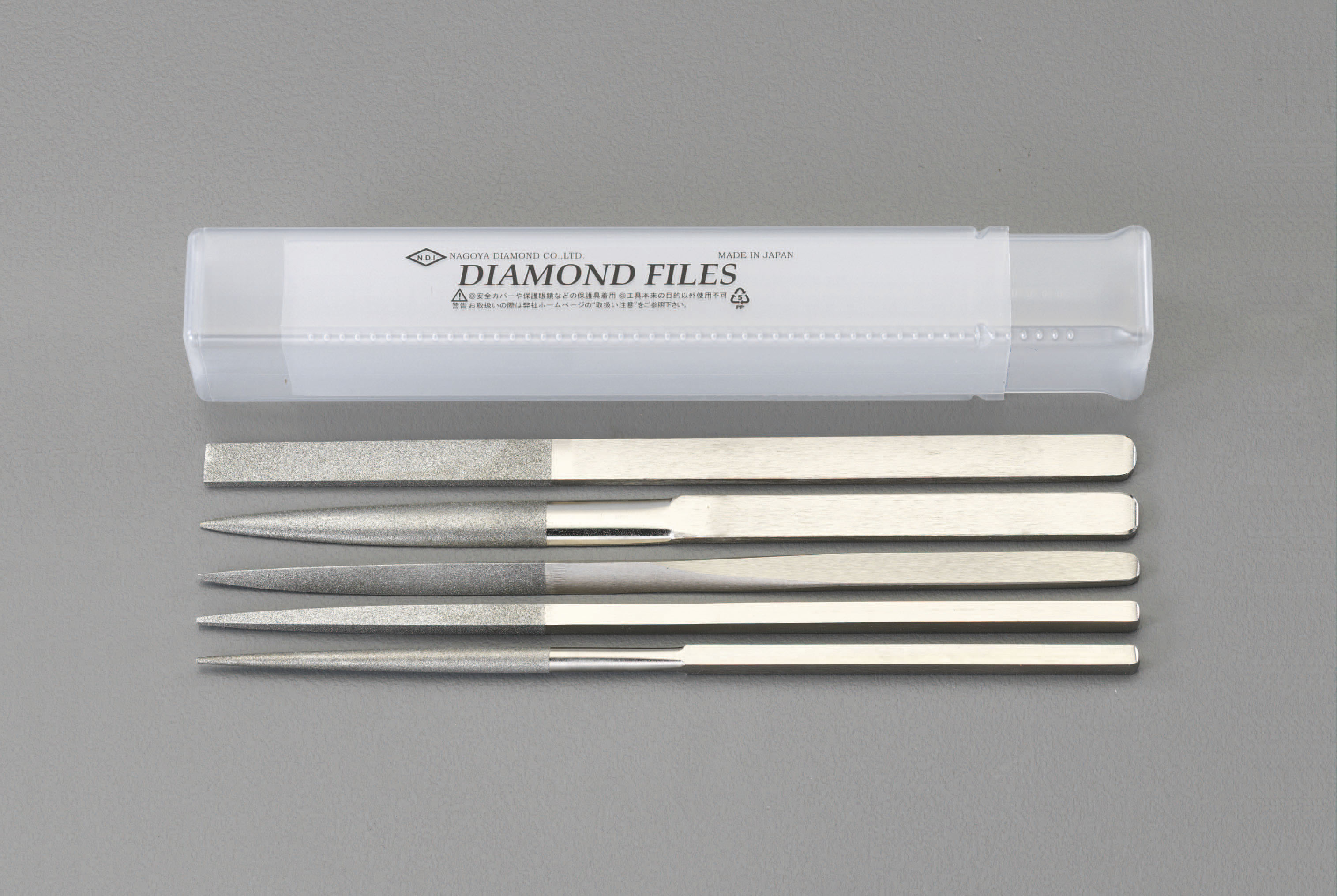 215mm/#150 ダイヤモンドやすり 5種・5種組