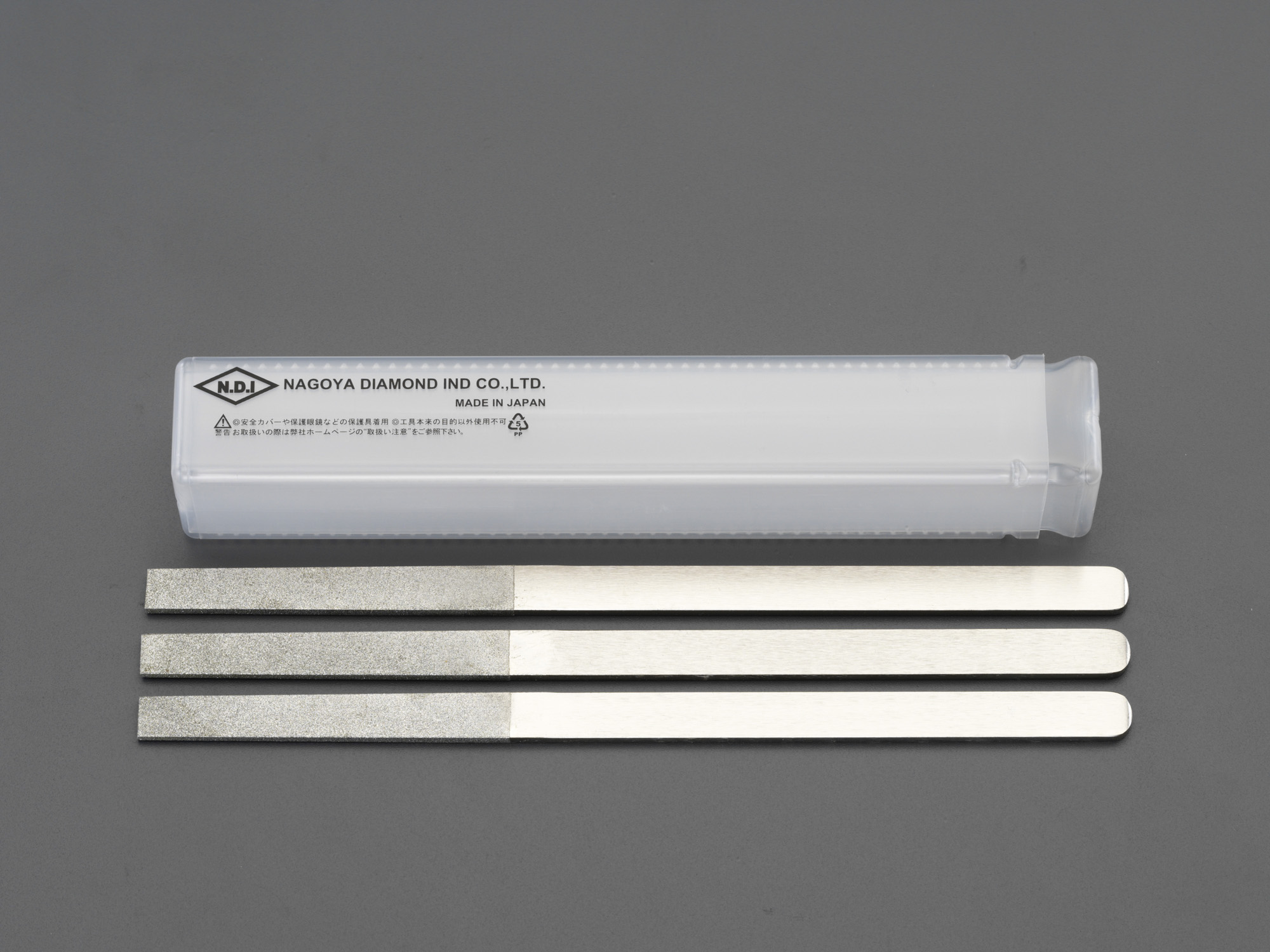 215mm ダイヤモンドやすり 平/3粒度・3本組