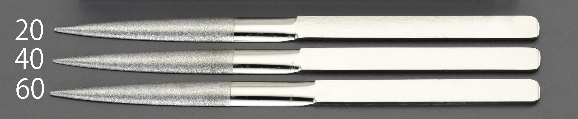 215mm/#200 ダイヤモンドやすり 半丸