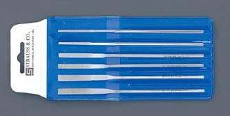 130mm ダイヤモンドヤスリ テーパー 平/6サイズ・6本組