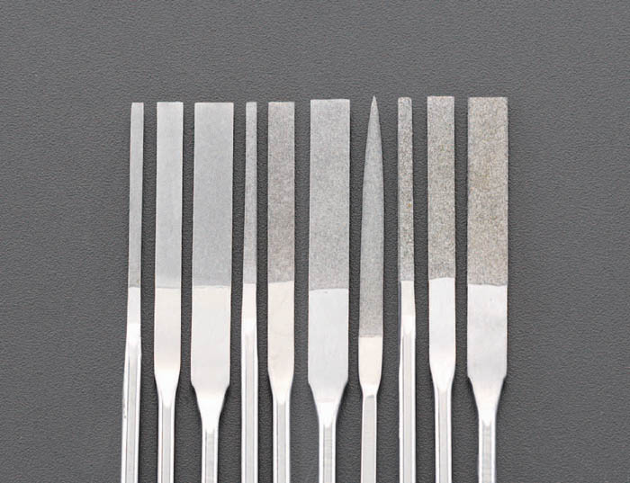 5.65x0.45mm/#325 タ°イヤモンドヤスリ テーパー 平