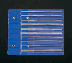 170mm ダイヤモンドやすり テーパー/10種・10本組