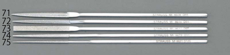 140mm ダイヤモンドやすり 精密・三角/粗目