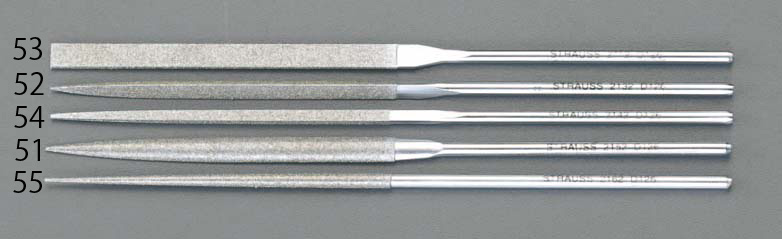 140mm ダイヤモンドニードル鑢 四角/細目