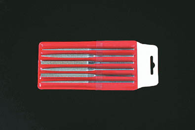 140mm ダイヤモンド鑢 平・半丸・丸・6本組/中・細