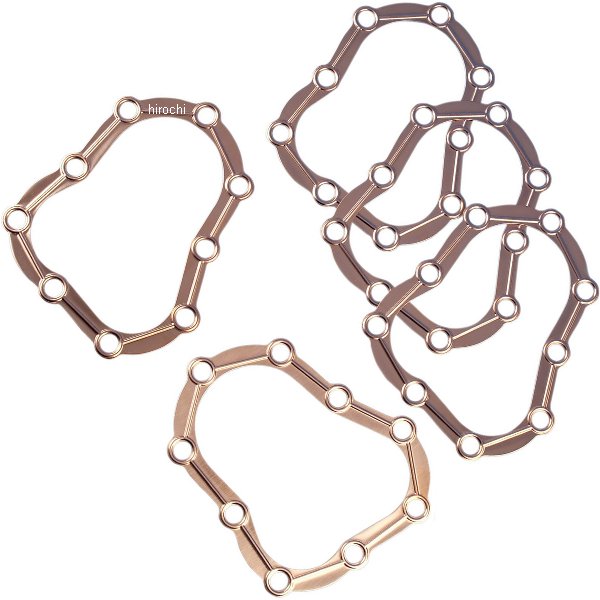 ヘッドガスケット フラットヘッド 37年-48年 ULH80/VLH74 エンボス銅 (5個入り)