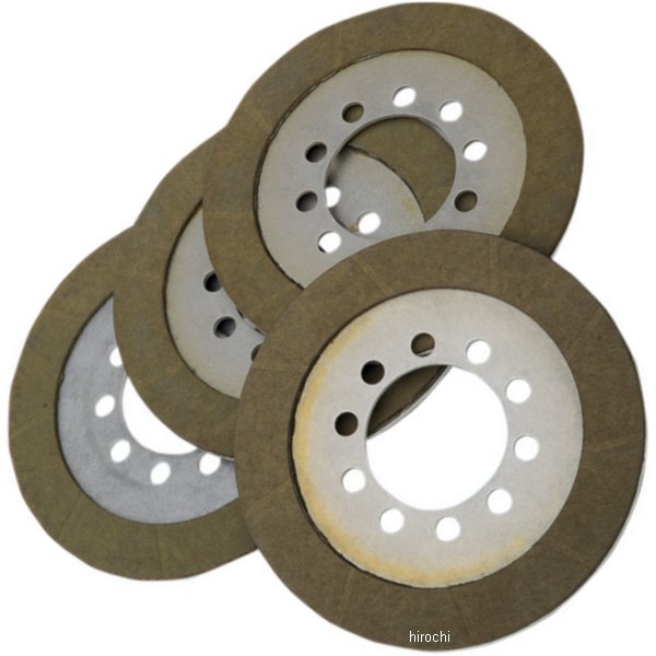 フリクションプレート セット ケブラー 41年-67年 EL、FL、FLH (4個入り)