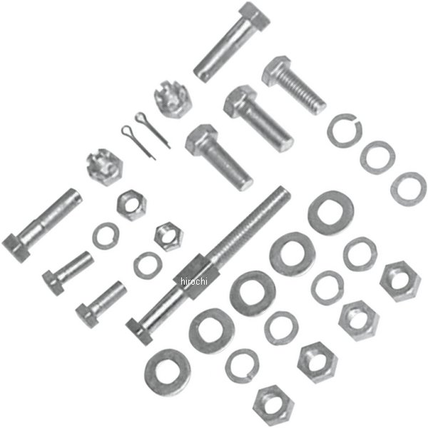 Machine トランスミッション マウント キット 36年-64年 EL、FL、FLH シルバー