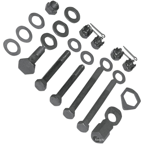 Machine エンジンマウント ボルトキット 36年-69年 EL、FL、FLH 黒