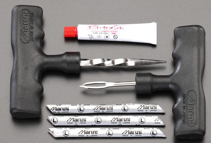 パンク修理キット チューブレスタイヤ用