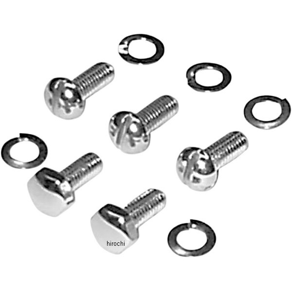 Machine サーキット ブレーカー、レギュレーター スクリュー キット 36年-64年 EL、FL クローム