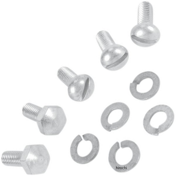 Machine サーキット ブレーカー、レギュレーター スクリュー キット 36年-64年 シルバー