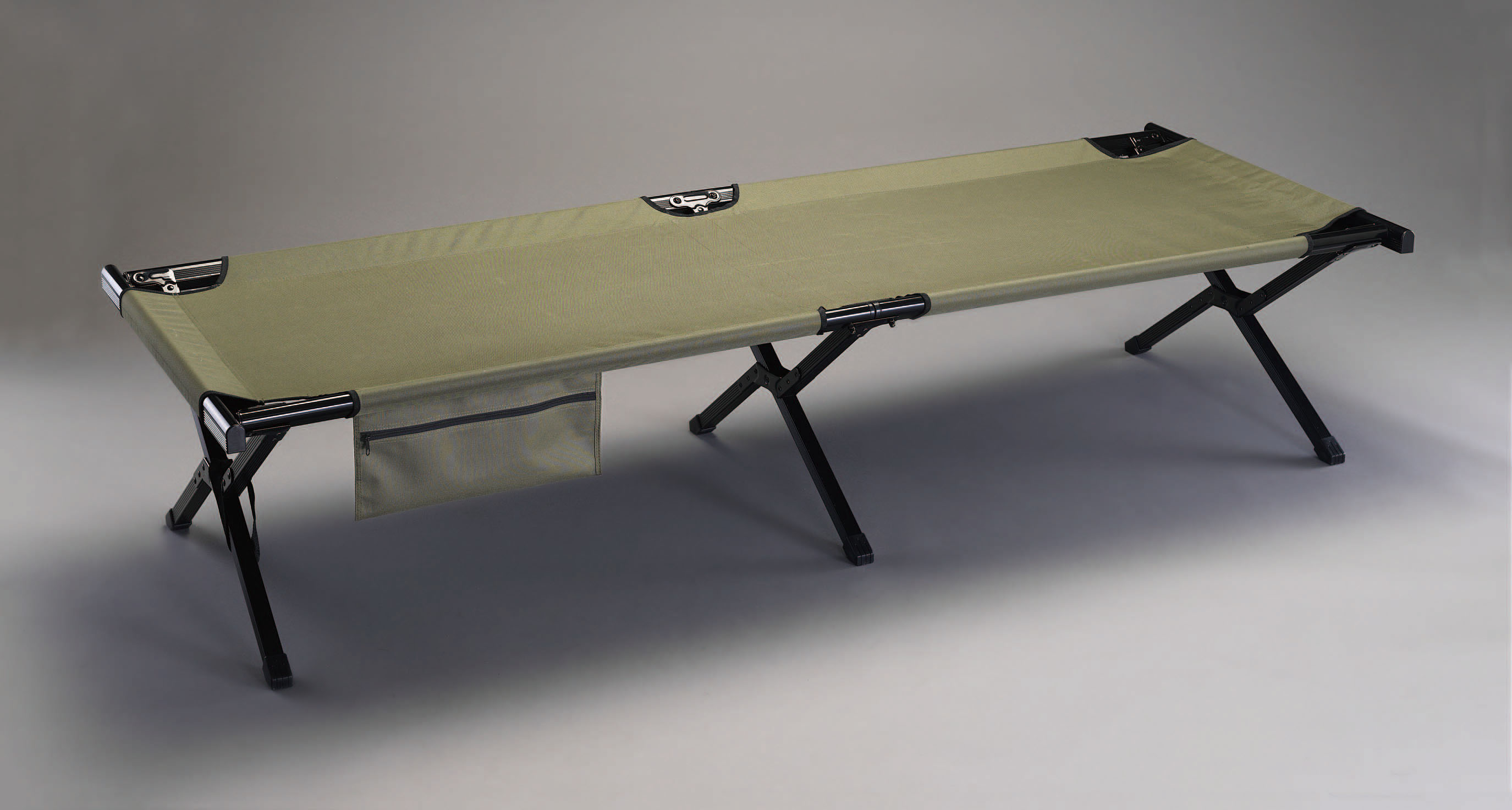 2020x760x490mm ポータブルベッド OD色