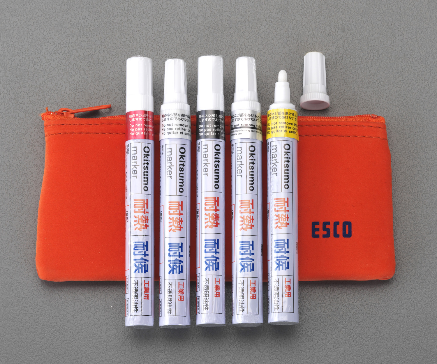 5本組 耐熱耐候マーカーセット