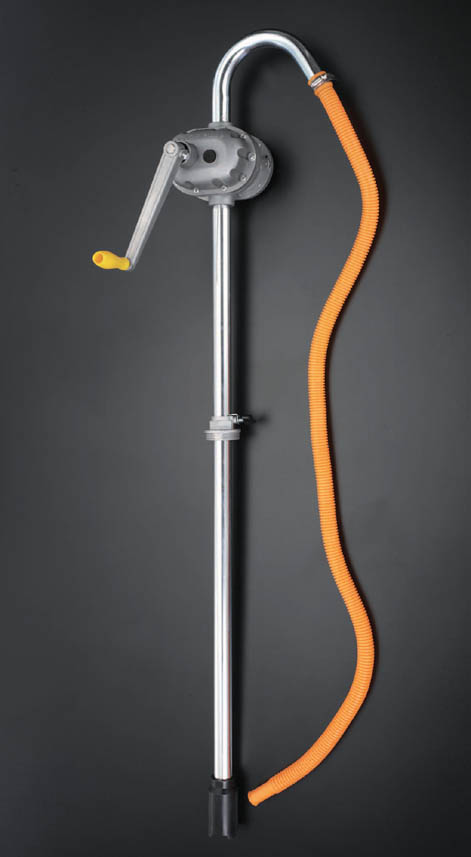 ドラム缶用オイルポンプ 手廻し式