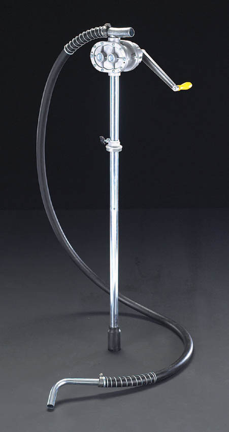 ドラム缶用オイルポンプ 手廻し式