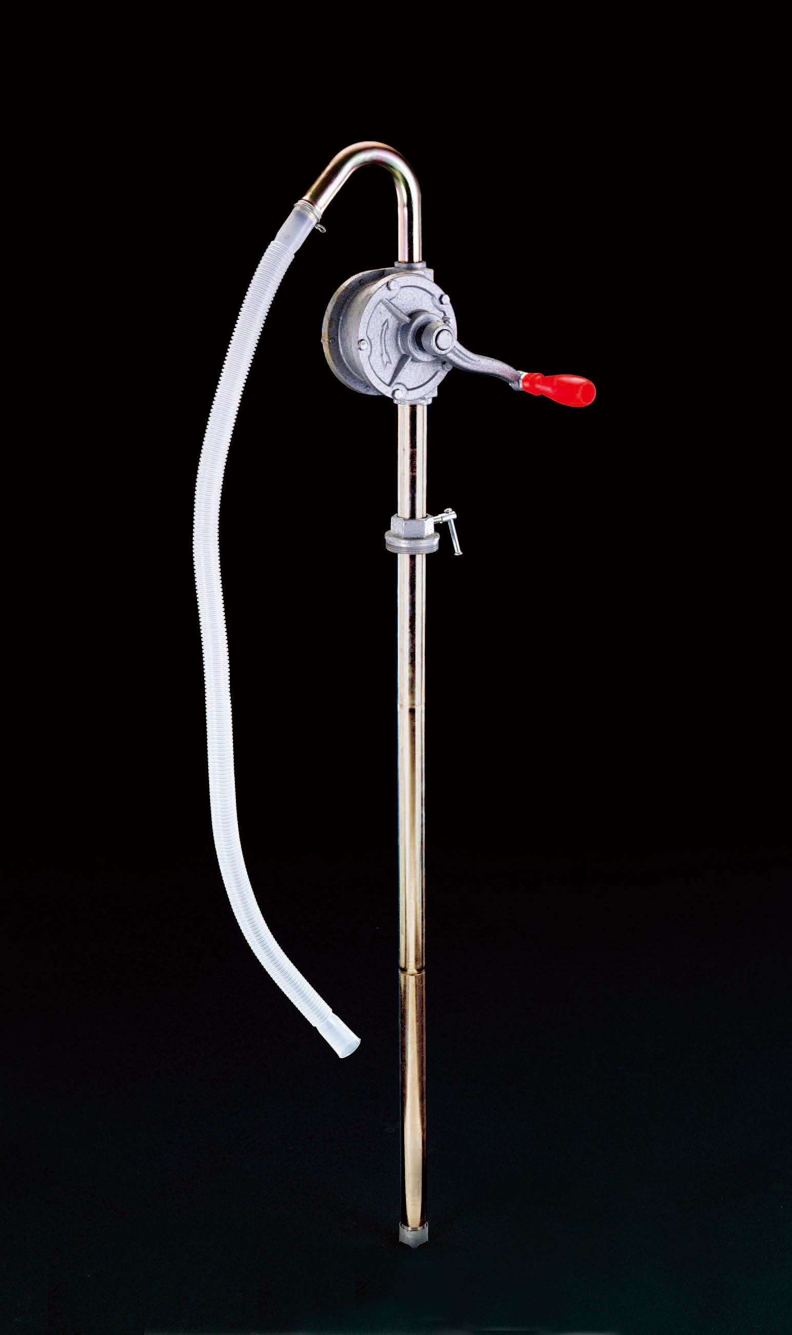 ドラム缶用オイルポンプ 手廻し式