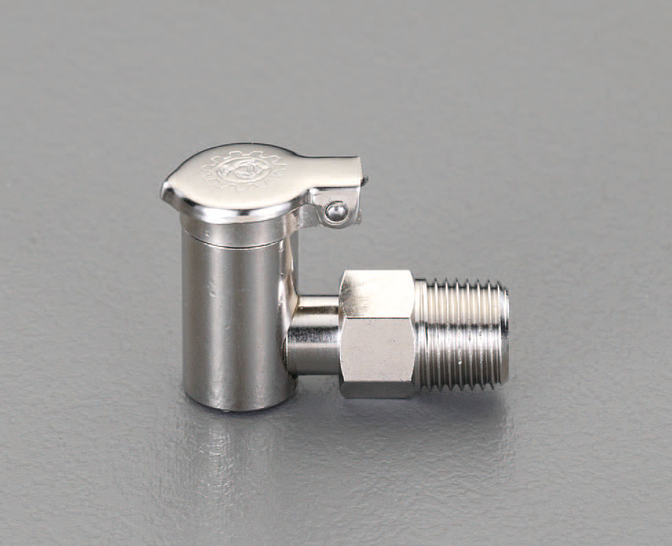 R 1/8" Ｌ型オイルカップ