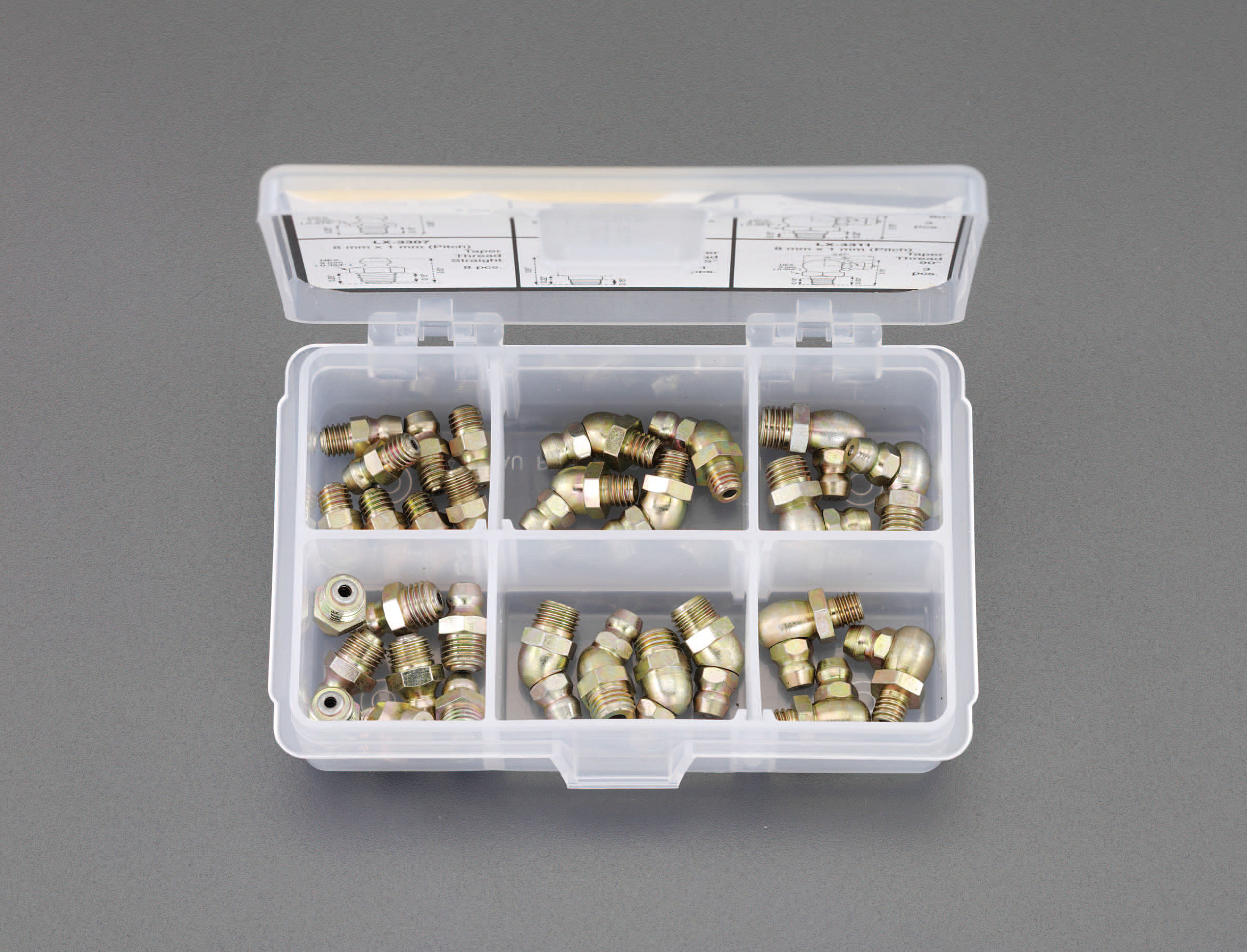 M6 - M8 グリースニップルセット