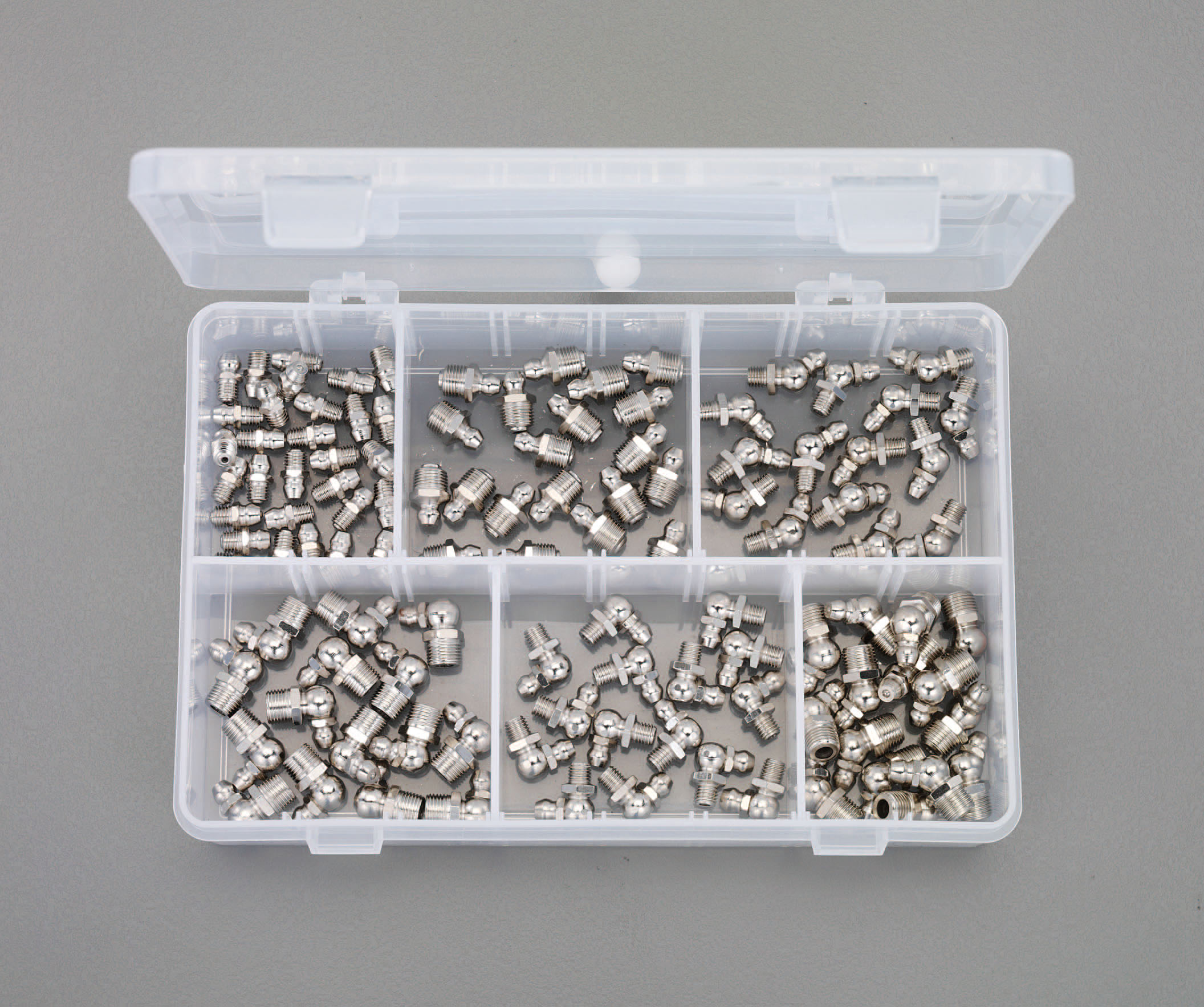 UNF1/4"- G 1/8" グリースニップルセット