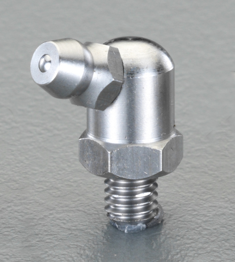 R 1/4" 67.5° グリースニップル ステンレス製