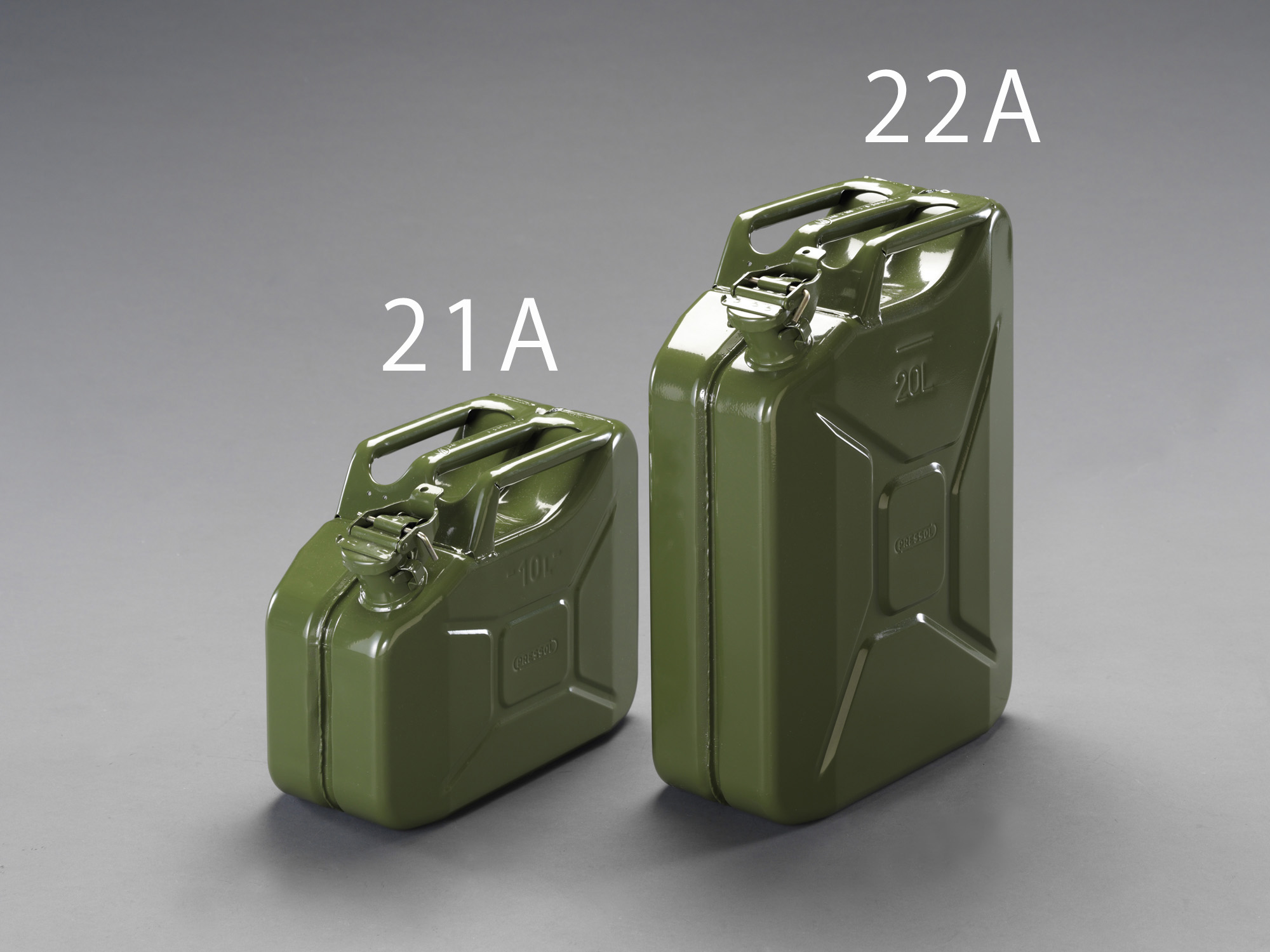 20L 燃料携行缶 縦型/OD色