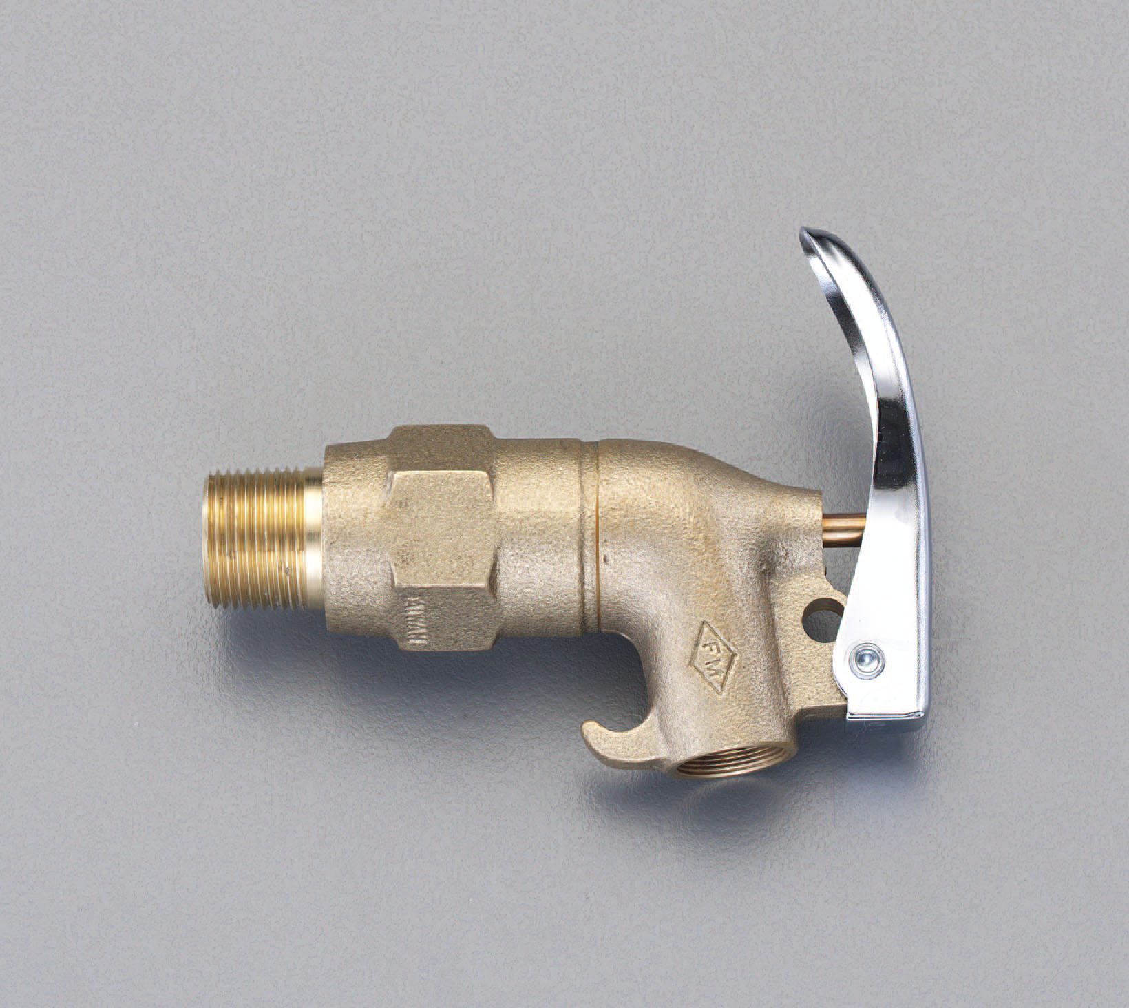 3/4"NPT ドラム缶用バルブ 高粘度用 真鍮製