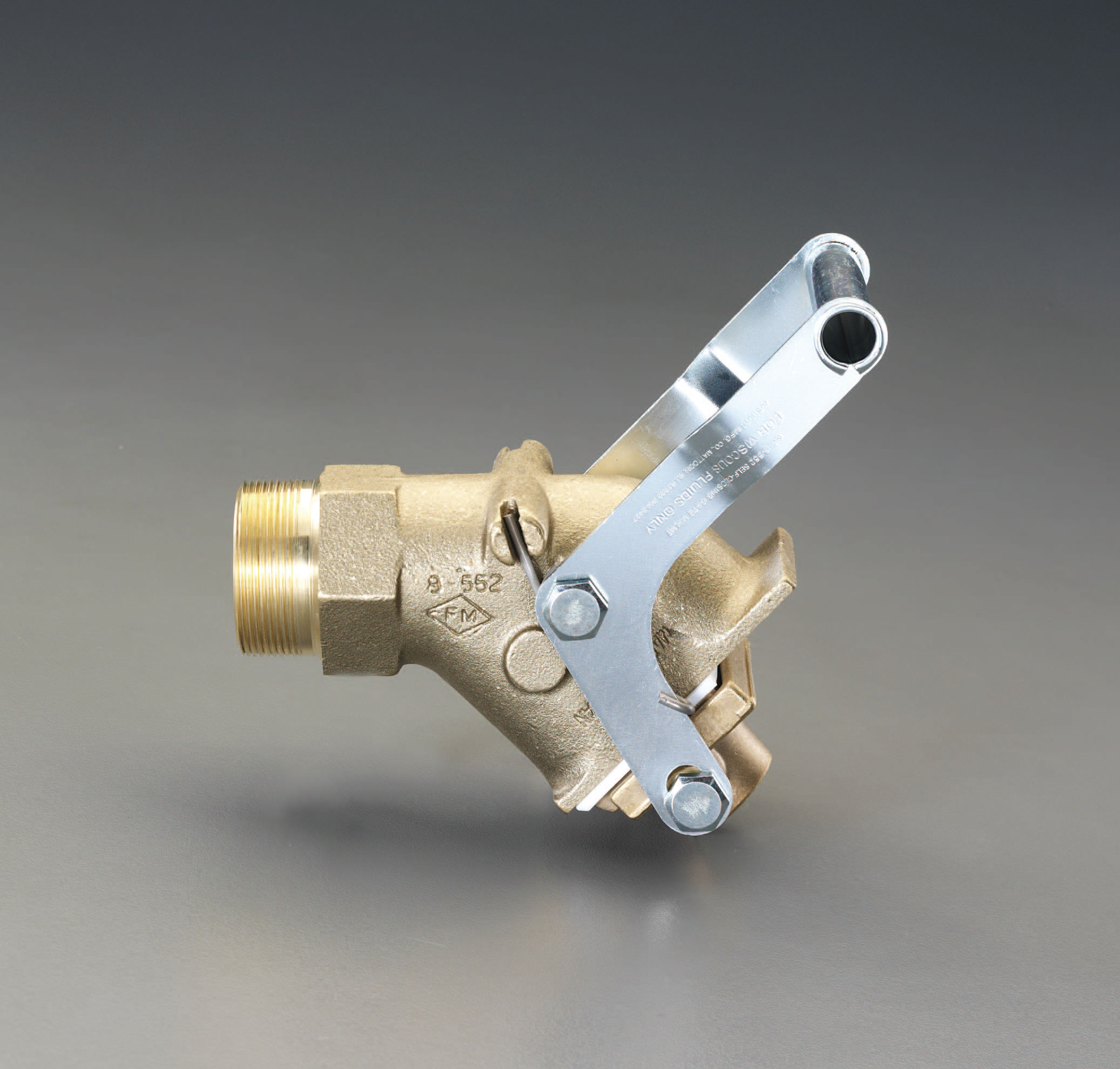 2" NPT ドラム缶用ゲートバルブ