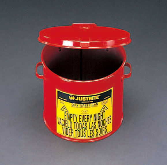 φ244x232mm/８L 工業用ダスト缶 セーフティー