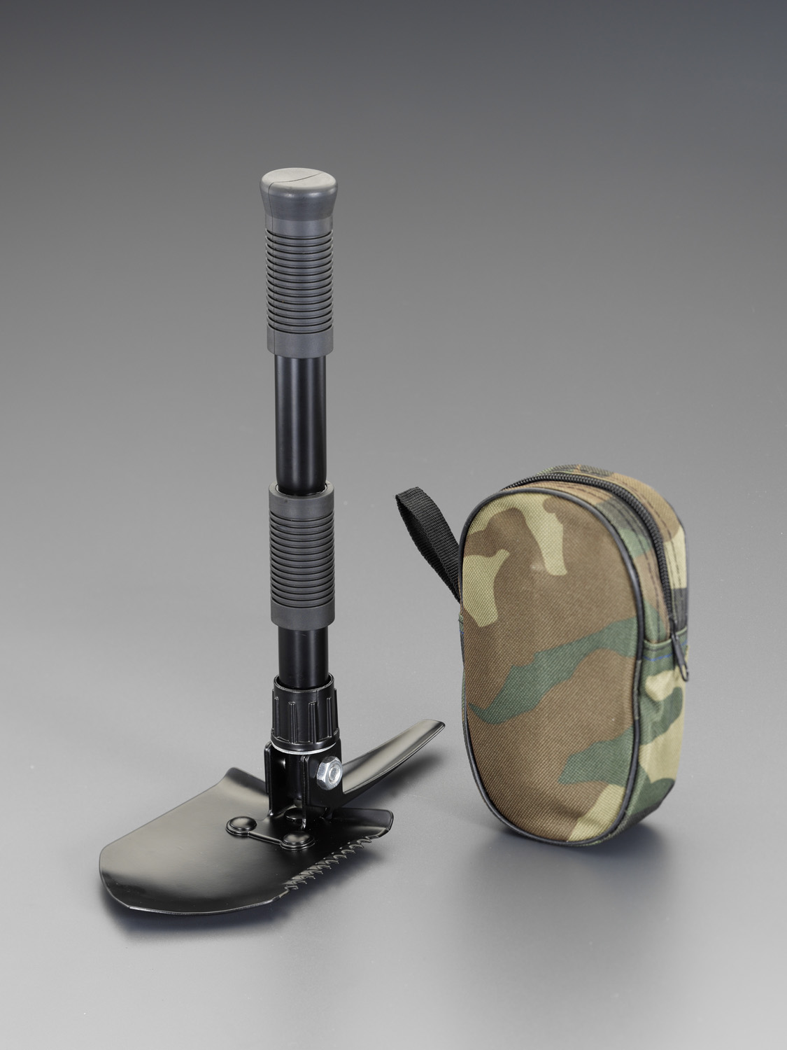 400mm ポータブルショベル＆ピック 折畳み式