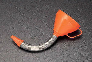 φ160mmx430mm じょうご 耐油プラスチック製