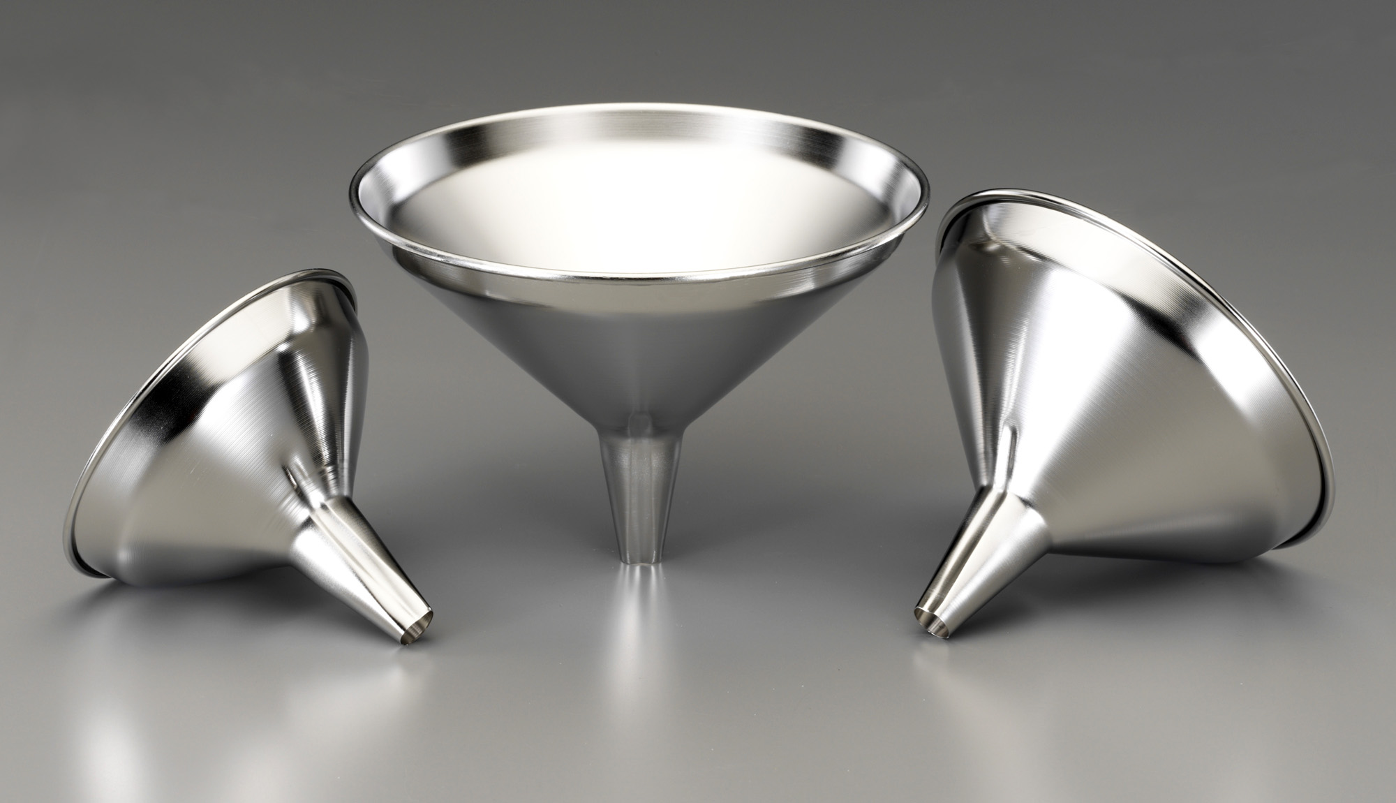 120-180mm じょうご ステンレス製/3個組