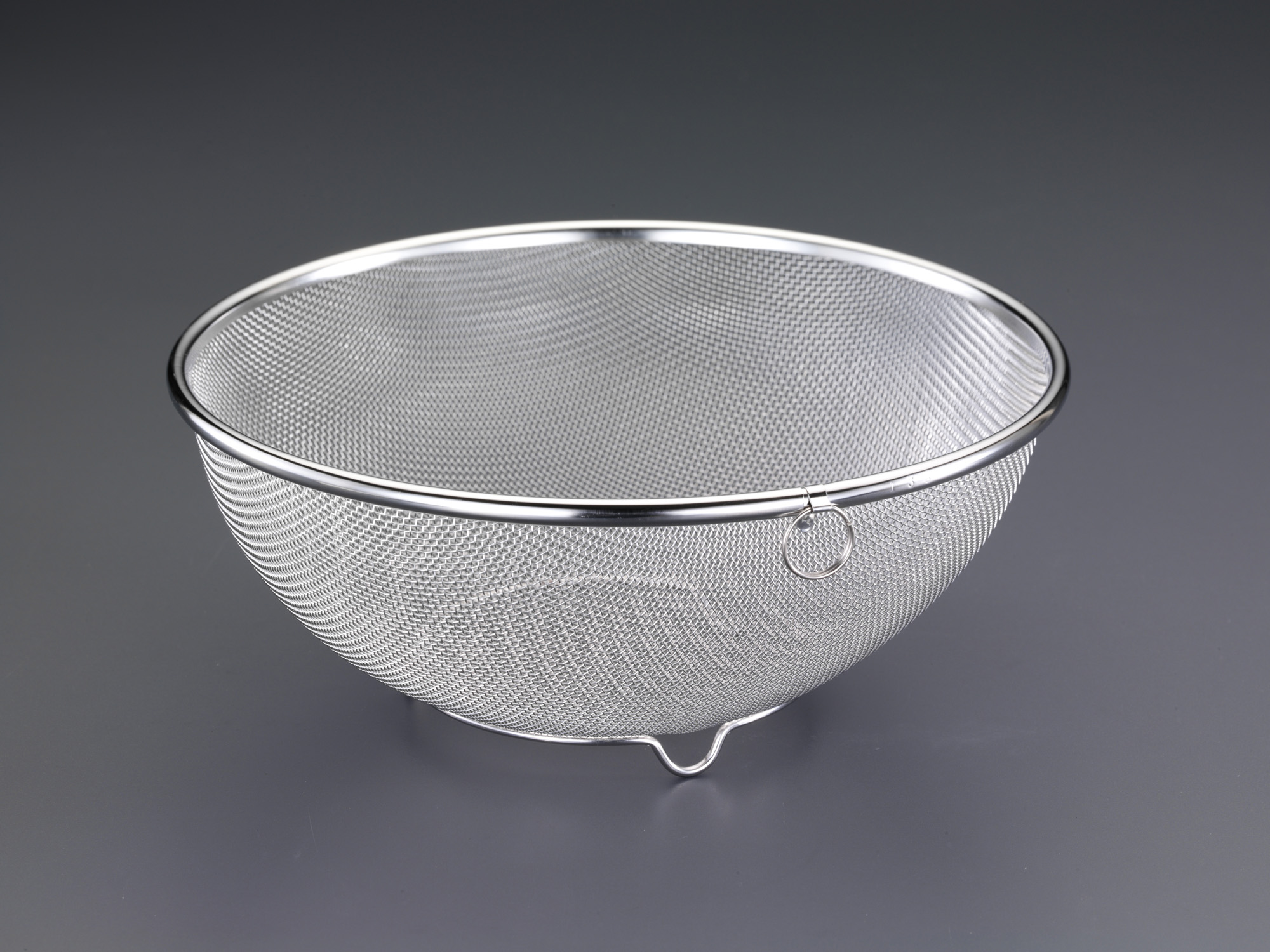 φ170/0.35mm/20メッシュ 濾し網 座付・ステンレス製