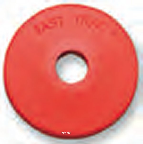 バッカープレート 赤 ラウンド ポラリス 5/16インチ (96個入り)