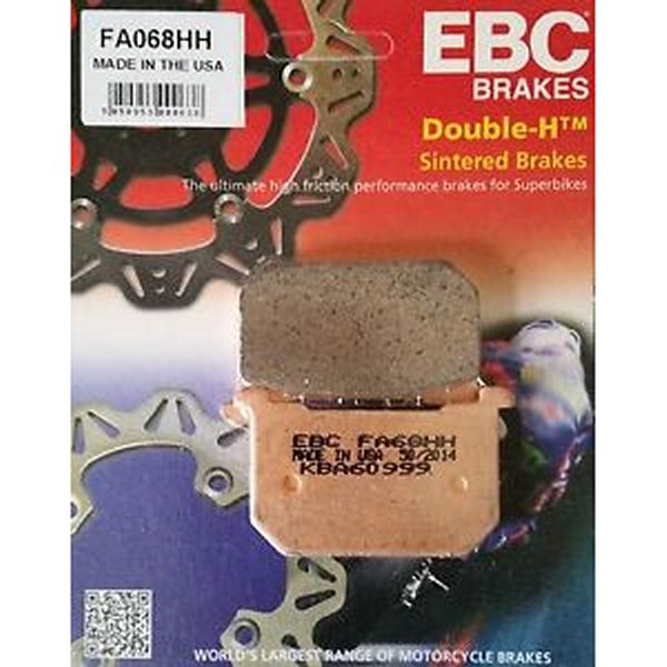 ブレーキパッド フロント/リア 80年-96年 KZ1000、KZ650 ダブル-H シンタード