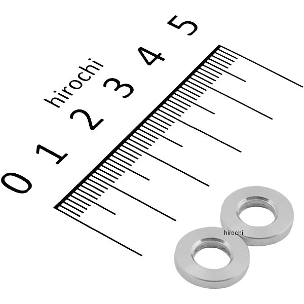 カラーセット 厚さ2mm 内径6mm 外径12.6mm 2個入り