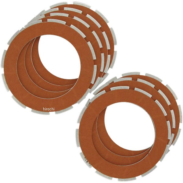 フリクションプレート セット オーガニック 57年-70年 XL、54年-56年 KH、KHK (7個入り)